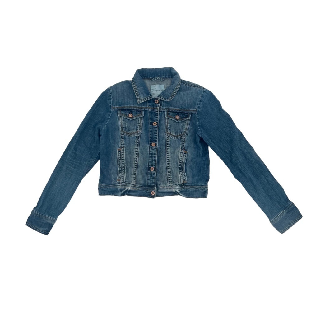Aeropostale Denim Jean Jacket Size Large Women’s